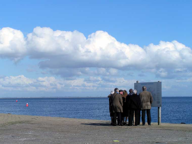 Tourists in Yerseke