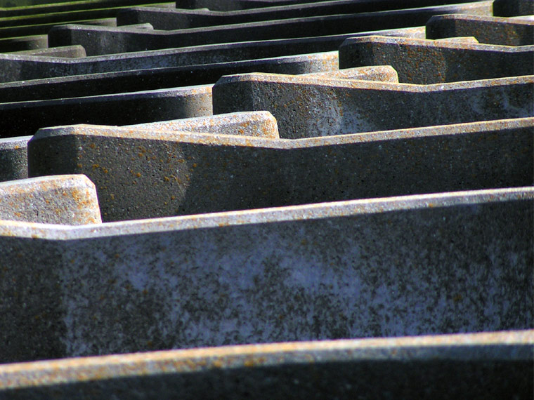Sea defenders or wave breakers, Leasowe